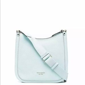 Kate Spade Roulette Messenger in Blue Leather PXR00329 Crossbody NWT